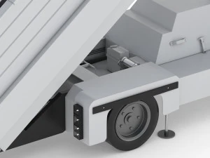 passenger steps car 3D Model