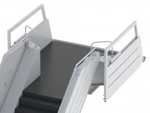 passenger steps car 3D Model