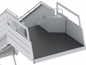 passenger steps car Model 3D