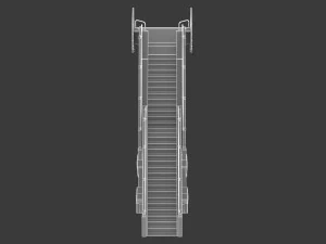 passenger steps car 3D Model