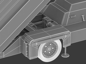 passenger steps car Model 3D