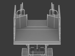 passenger steps car Model 3D
