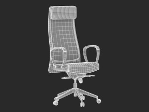 ikea markus office chair Model 3D
