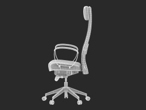 ikea markus office chair Model 3D