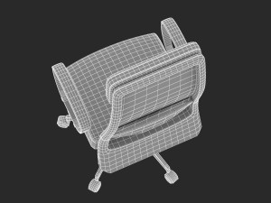 ikea markus office chair Model 3D