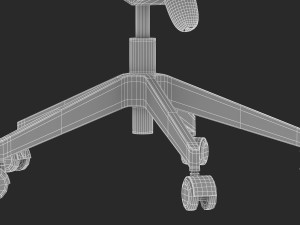 ikea markus office chair Model 3D