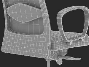 ikea markus office chair Model 3D