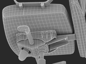 ikea markus office chair Model 3D