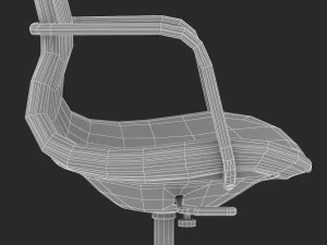 modelo de cadeira de escrit&oacute;rio ikea langfjall Modelo 3D
