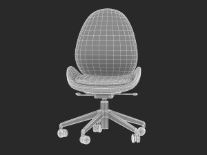 ikea hattefjall office chair Modelo 3D