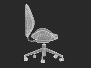 ikea hattefjall office chair Modelo 3D