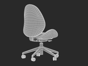 ikea hattefjall office chair Modelo 3D
