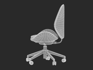 ikea hattefjall office chair Modelo 3D