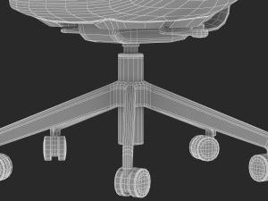 ikea hattefjall office chair 3D Model