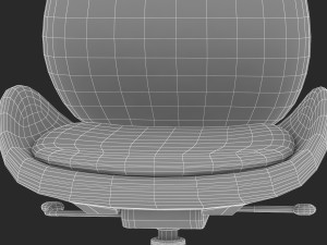 ikea hattefjall office chair Modelo 3D