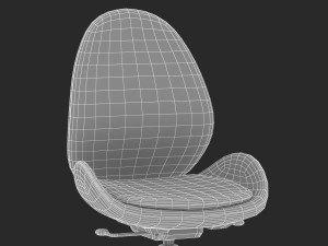 ikea hattefjall office chair Modelo 3D