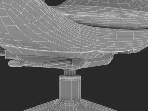 ikea hattefjall office chair 3D Model