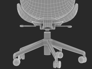 ikea hattefjall office chair Modelo 3D