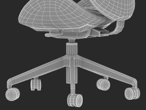 ikea hattefjall office chair 3D Model