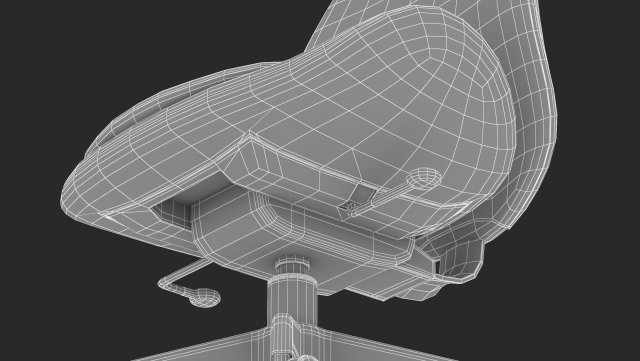 ikea hattefjall office chair 3D in 3DExport