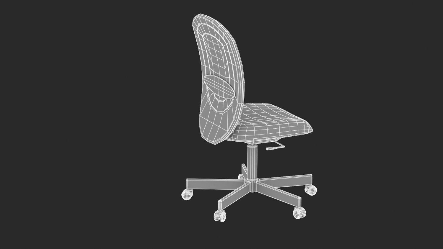 FLINTAN Office chair, black - IKEA