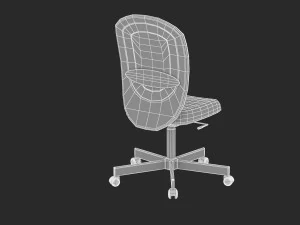 ikea flintan office chair 3D Model