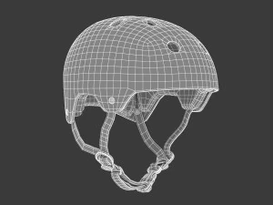 Skate-Helm 3D Modell
