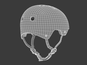 skate helmet Modèle 3D