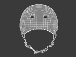 Skate-Helm 3D Modell
