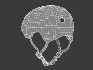 skate helmet Modèle 3D