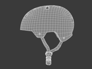 skate helmet Modèle 3D