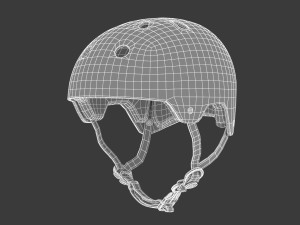 skate helmet Modèle 3D