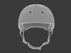 Skate-Helm 3D Modell