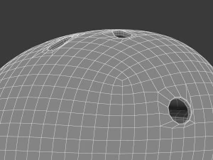 Skate-Helm 3D Modell