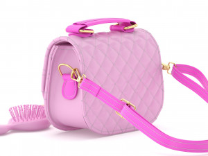 play purse set 3Dモデル