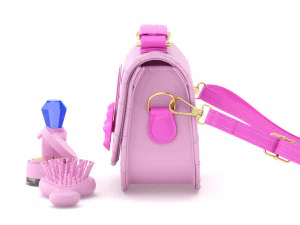 conjunto de bolsa de brincar Modelo 3D