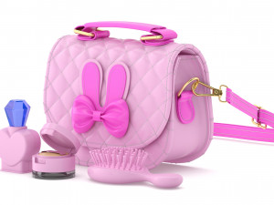 play purse set 3Dモデル
