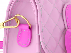 play purse set 3Dモデル