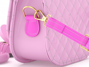 play purse set 3Dモデル