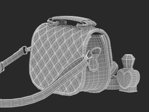 play purse set 3Dモデル