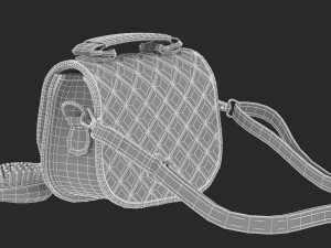 play purse set 3Dモデル