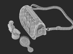 conjunto de bolsa de brincar Modelo 3D