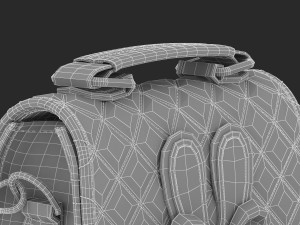 play purse set 3Dモデル