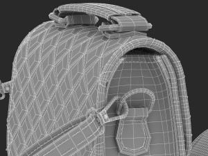 play purse set 3Dモデル