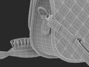 conjunto de bolsa de brincar Modelo 3D