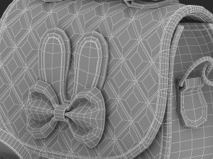 play purse set 3Dモデル