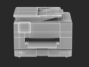 office printer Modelo 3D