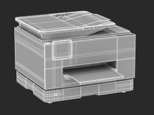 office printer Modelo 3D