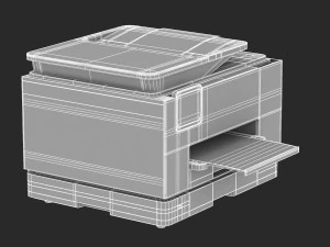 office printer 3D Model