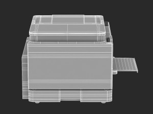 office printer Modelo 3D